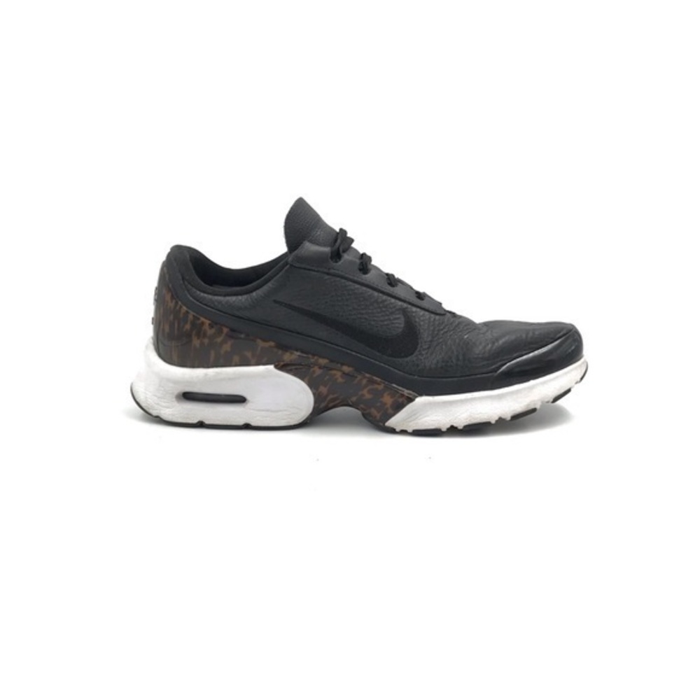 Nike Air Max Jewell Black Leather & Tortoise Shell Sneakers size 8